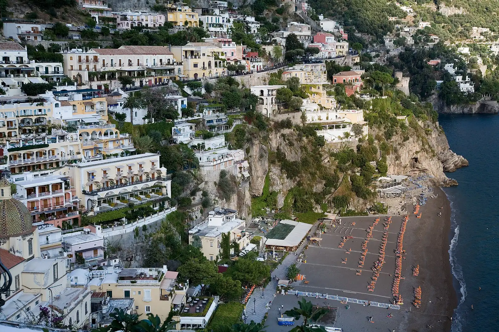 Positano an der Amalfiküste